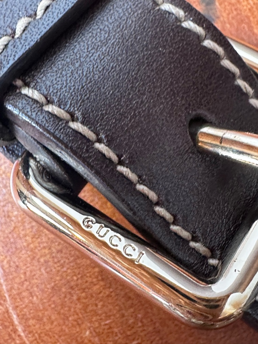 Authentic Gucci Handbag
Replacement Strap Leather Shoulder Crossbody Brown - Picture 4 of 7